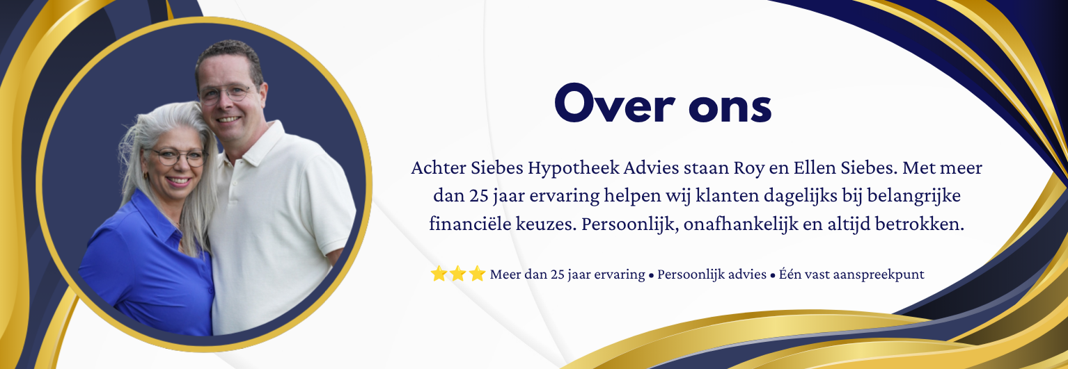 Roy en Ellen Siebes van Siebes Hypotheek Advies